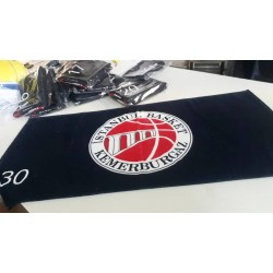 Baskılı Takım Havlusu Üretimi - Özel Logo Baskılı Üretim