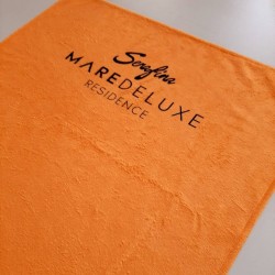 Özel Baskılı Kadife Havlu - Promsoyon Havlusu Toptan Satış Ve Özel Üretim