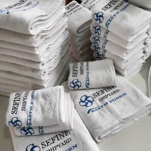 beyaz havlu takımları toptan ve logolu üretim