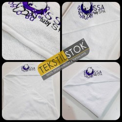 Baby spa havlusu özel logolu 