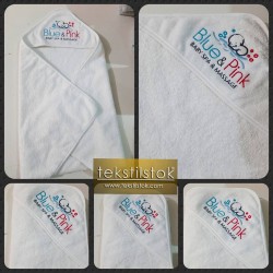bebek kundak havlusu toptan ve özel logolu üretim