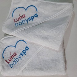 Bayby Spa Havlu İmalatı - logolu bebek kundak havlusu