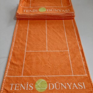 Teniz Havlusu Baskılı Olarak Özel Üretim