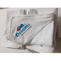 bebek havlusu özel logo nakışlı üretimli 