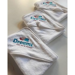 logolu babay spa havlusu - kundak havlusu - imalat ve toptan satışı 