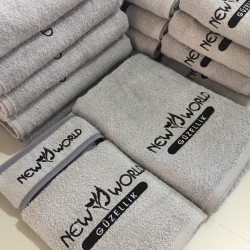 Logolu Güzellik merkezi havlu seti imalatı