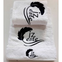 Logolu havlu seti üretimi 