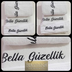 Logo baskılı havlu saç bandı - cilt bakım bandı imalatı ve toptan satışı 