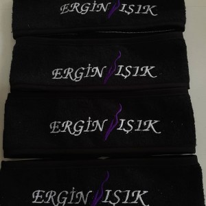 Toptan siyah havlu saç bandı ve özel üretim 