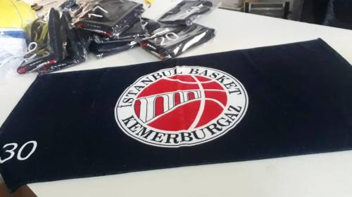 Baskılı Takım Havlusu Üretimi - Özel Logo Baskılı Üretim
